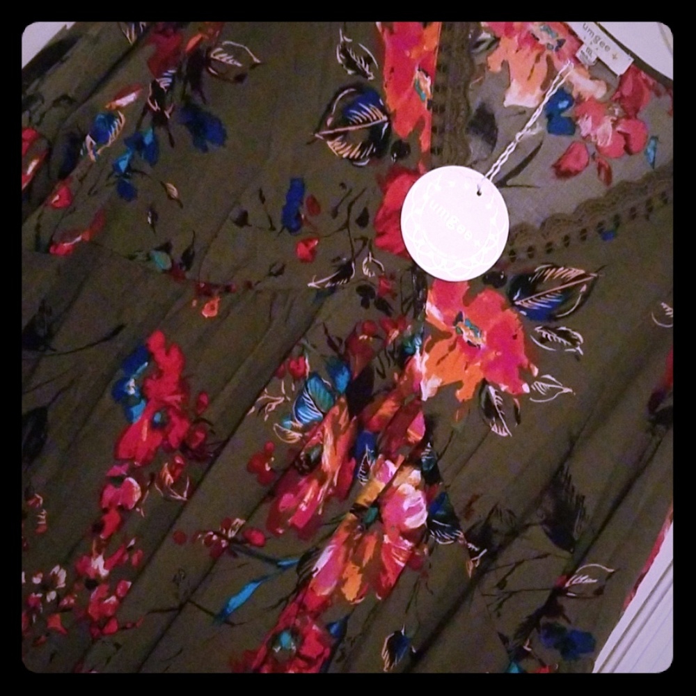 Floral Umgee Plus Dress